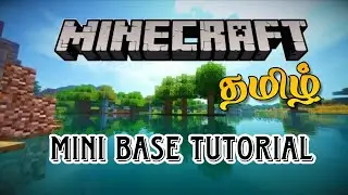Mini Base Tutorial #MVS TAMIL GAMING #minecraft #Tamil