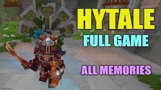 Hytale 100% Longplay - All Memories and Recipes [No commentary]