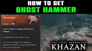 Ghost Hammer Location Guide in Skoffa Cave | The First Berserker: Khazan Walkthrough