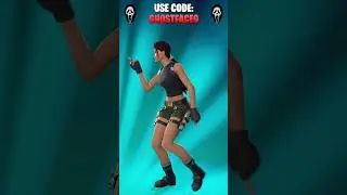 Lara Croft - Smooth Operator - Fortnite Emote  #fortnite #fortnitedances