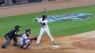 Yankees Starlin Castro Batting Vs Astros 4/16/16 HD