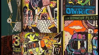 Screen printed comix strike again! Bernardino Costantino, Moolinex, Vasijona Noise, Kinga Janiak!