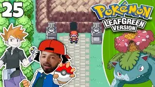 Pokemon Leaf Green Walkthrough (2025) Part 25: Gary Battle and Victory Road