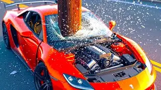 What Happens When Cars CRASH in BeamNG Drive? #beamngdrive #car #gameplay