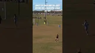 A burst of speed and a shot before the #goalkeeper could get set. #interctfc #breakaway