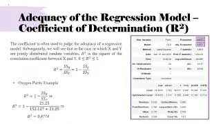 7.6. Model Adequacy in Simple Linear Regression