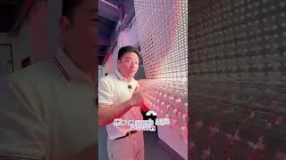 Mesh LED screen #leddisplay #ledwall #led #ledscreen