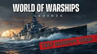 World of Warships: Legends Giuseppe Verdi Kriegsgeschichten 692,492 Schaden