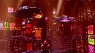 Star Wars Nar Shaddaa Ambience | City Skyline