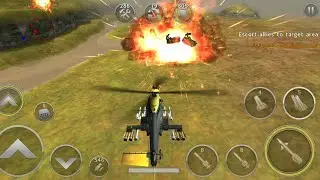 Gunship Battle: SUPER PUMA helicopter (3mission) Gameplay...