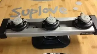 RIBPort mount install to Suplove SUP board for 2 Oceans paddle