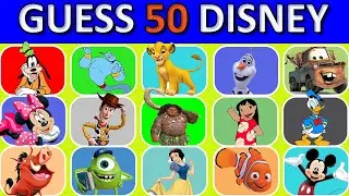 Guess the Disney Character in 3 Seconds | Fun Quiz for Kids & Disney Fans!