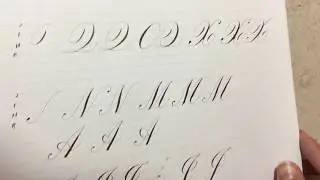 Copperplate Majuscules Parts 4, 5, and 6