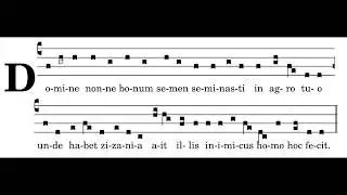Domine Nonne Bonum, Antiphon