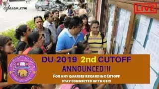 DU 2nd Cutoff 2019