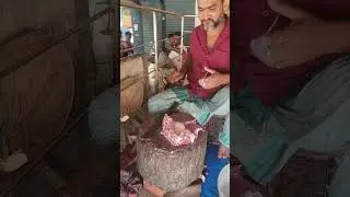 Amazing goat meat 🍖 cutting for wedding ceremony orders. #goatmeatcutting #meatcutting