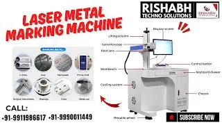 Laser Metal Marking Machine 2026| Permanent Metal Marking Demo | Best Price- 9990011889 | 9990011449