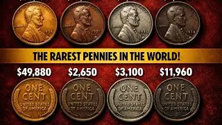 THE RAREST PENNIES IN THE WORLD 💰 These Lincoln Pennies Are Worth $91,200!