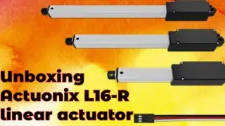 Actuonix L16 140mm linear actuator.#microlinearactuator