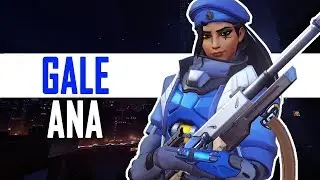 GALE SUPPORT ANA - 21K HEALING DONE! [ OVERWATCH SEASON 5 TOP 500 ]