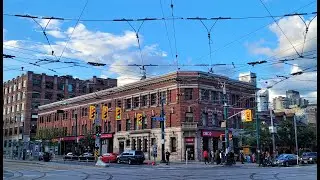 [4K] 🇨🇦 Toronto Downtown Walking Tour | Spadina Ave - Queen St - John St - Adelaide | Ontario Canada