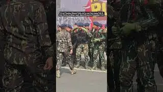 Yel-yel Pasukan Brimob Polda Jat1m usai Upacar Hari Juang Polri #brimobpolri#brimob