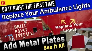Replace Your Ambulance lights with Metal Panels/Plates