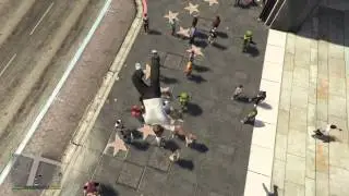 GtaV Flying Headbutt
