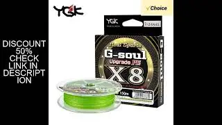 YGK G-SOUL X8 Original Upgrade Braid Fishing Line Super Strong 8 Strands Multifilament PE Line 200M