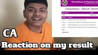 My ca foundation Result December 2021 |  Reaction video ||Sumit Maity || My Mom's reaction |