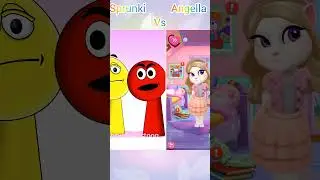 sprunki vs Angela Who is best friends 🤣🤣