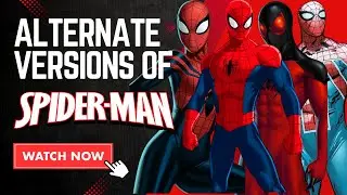 Alternate Versions of Spider Man #viral #viralvideo