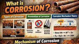 Define Corrosion. Write types and prevention of corrosion. Explain theory of mechanism of corrosion