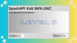 ✅ 96% UNC API😱 | SPASH API VOLT LEVEL 8 FREE