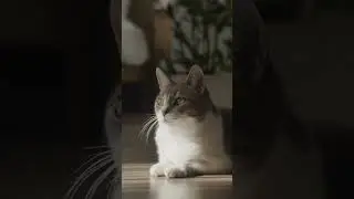 3 Gentle Ways to Soothe an Anxious Cat When It Storms!