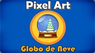 CHRISTMAS SNOW GLOBE! - Pixel Art