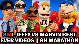 SML JEEFY VS MARVIN BEST EVER VIDEOS | 10H MARATHON 🍔 Best & Funniest Jeffy Moments!