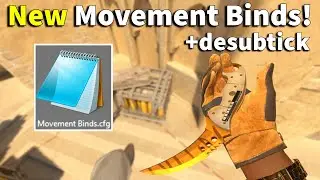 updated CS2 Movement cfg (desubtick jump/lj/jb/mj)