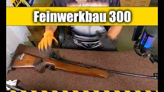 🇩🇪 Weltklasse gebraucht für kleines Geld: Matchluftgewehr Feinwerkbau 300 (ca. 1970)