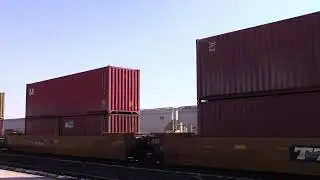 CN 2871 CN 3974 intermodal WB through Hobson Yard Sarnia Ontario to the states 1/16/2022