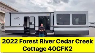 2022 Forest River Cedar Creek Cottage 40CFK2