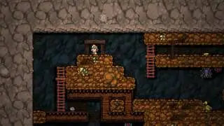 Spelunky - Getting owned by gravity (and everything else)