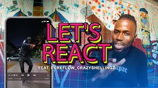 Let's React Ft. pureflow_crazyshellingz || Ep.3 || Ja Legends Dance
