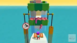 Fun Face Stickman 3D Run & Jump: Game Offline - IOS Android Gameplay