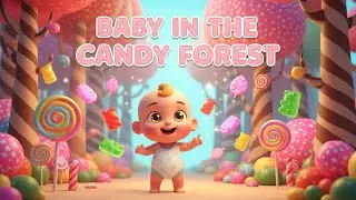 Baby in the Candy Forest | Sweet & Playful Lullaby Adventure 🍭🌳