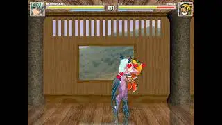 Morrigan kissing Roll Ryona (Extended)