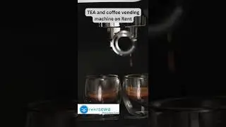 Tea and Coffee vending machine on rent | Best  rentals #youtubeshorts #trending @RentSewa