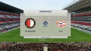 FIFA 23 | Feyenoord 0 - 1 PSV Eindhoven | Eredivisie - MD 5 - 2022/23