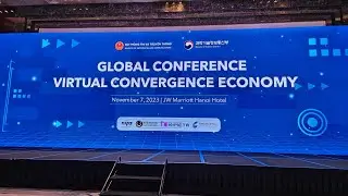 Global Forum on Virtual Convergence Economic 2023 in Hanoi (가상융합경제포럼 글로벌 컨퍼런스 in Hanoi)