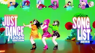 Just Dance 2026 Edition - Song List until now! (2025-09-24)